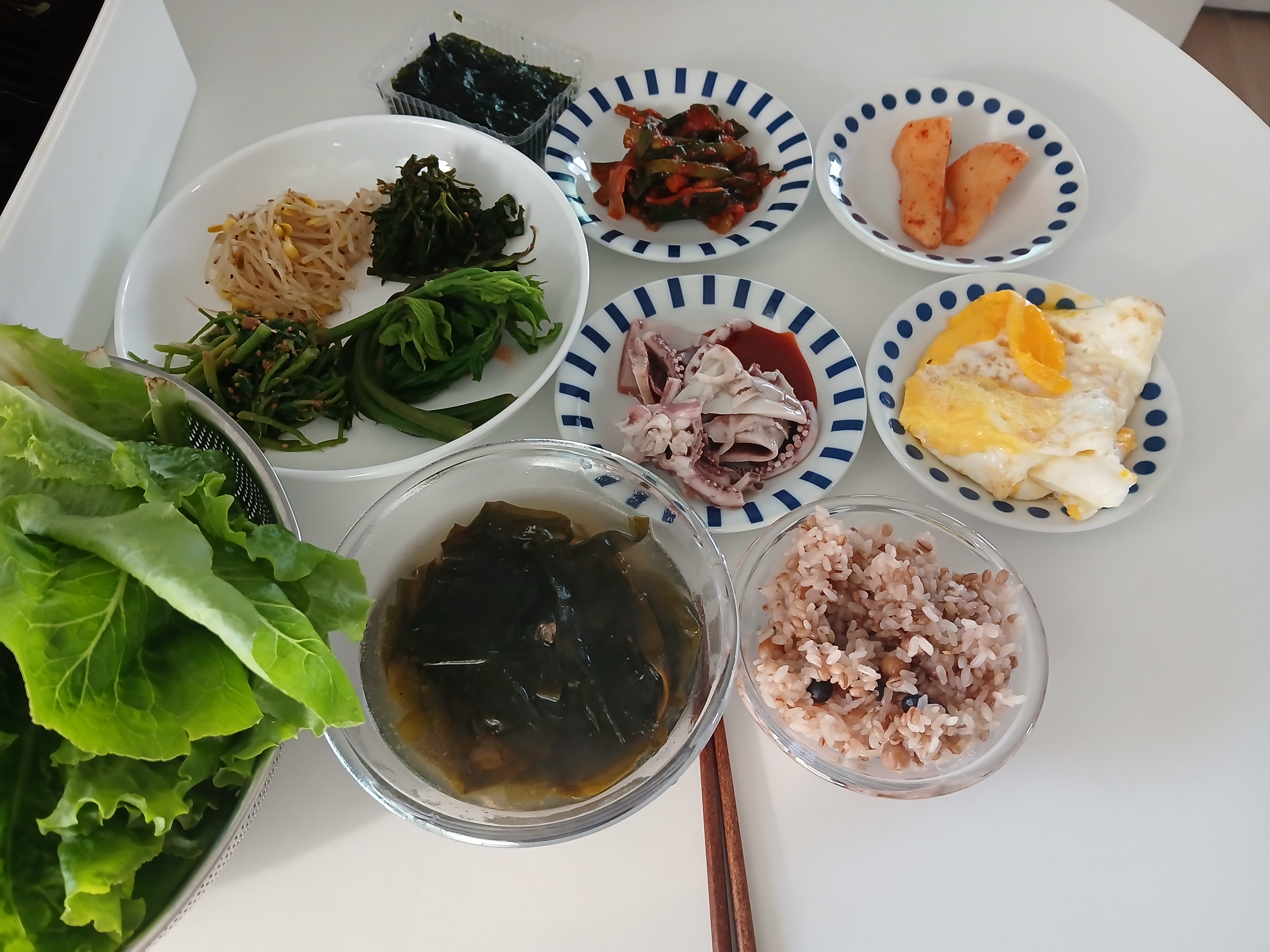아침